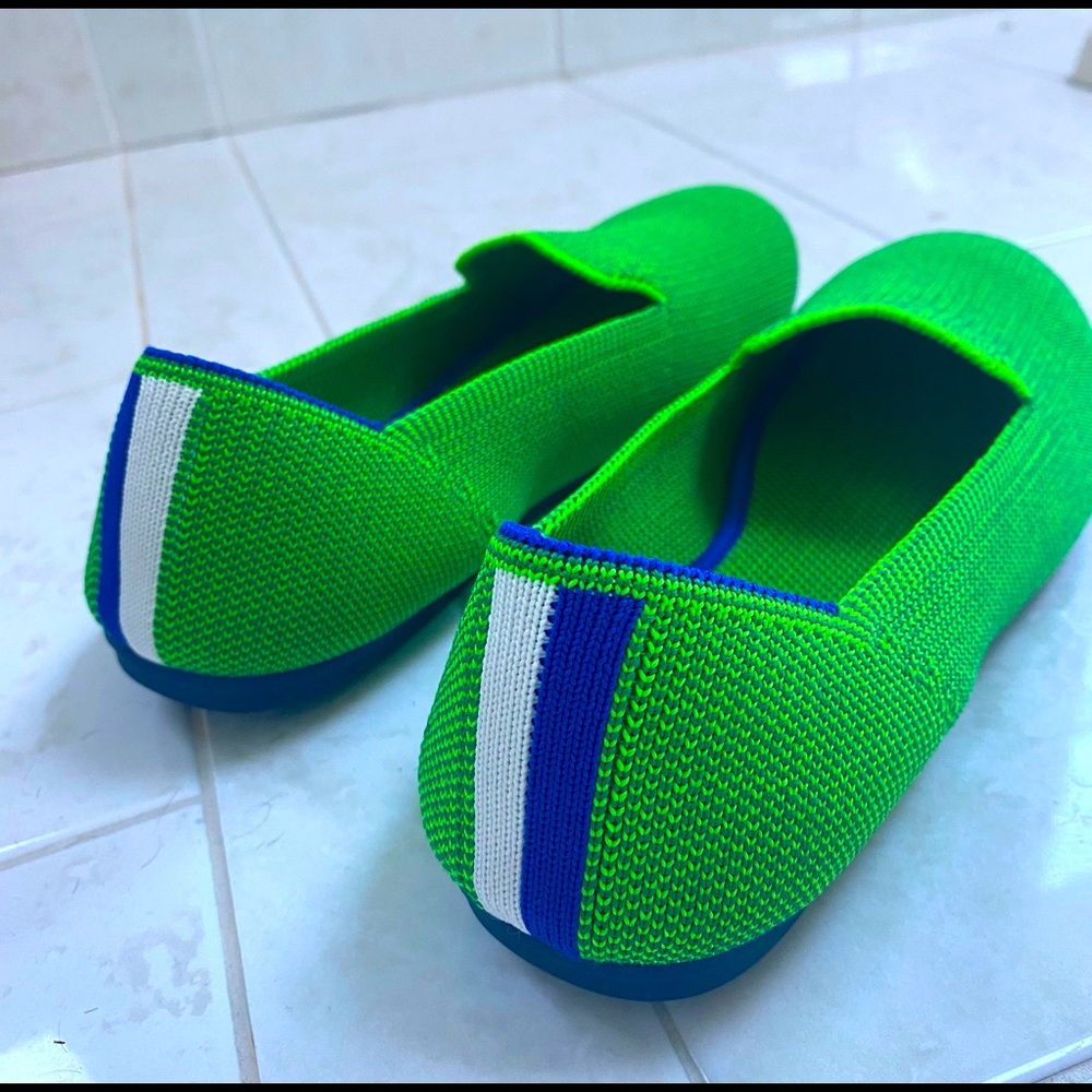 Rothy’s Green Loafers